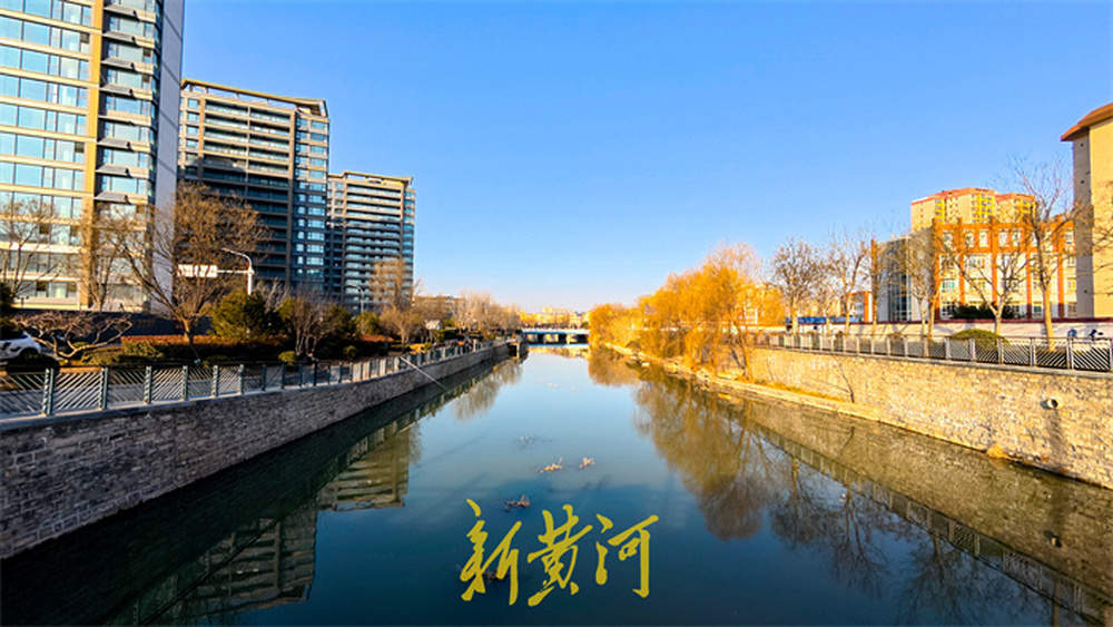 兴济河“卸下”围挡重现水清岸绿，雨污分流改造提升泉城生态