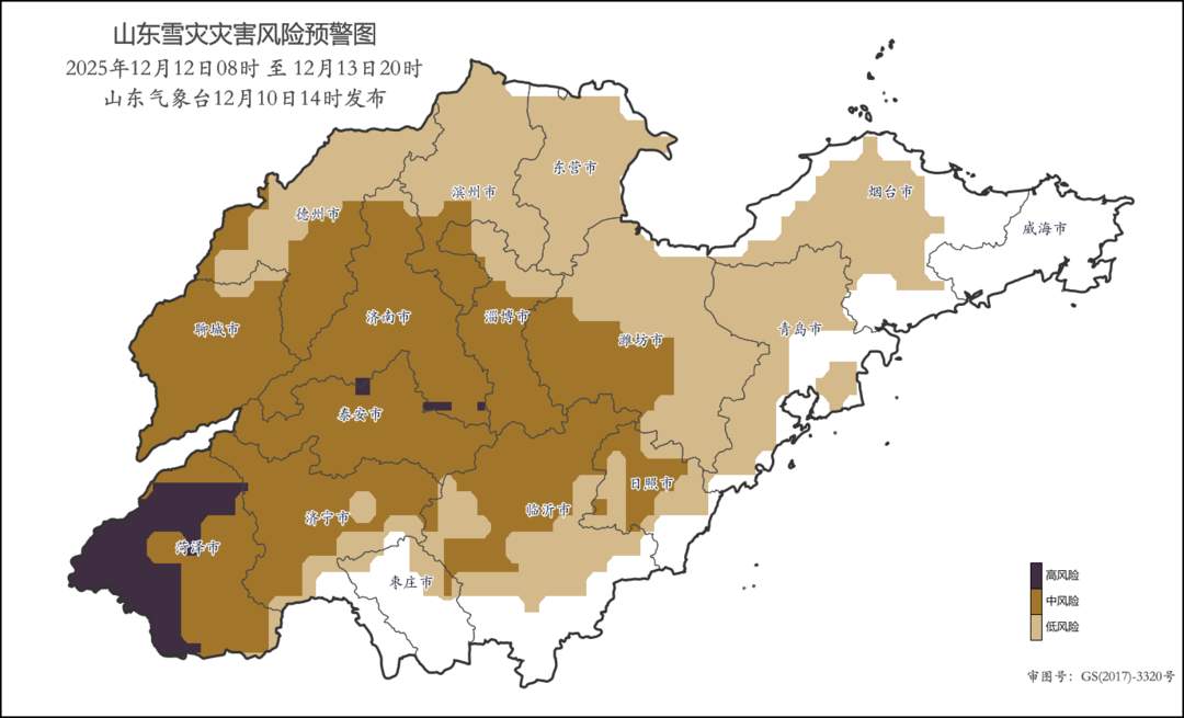 最大积雪深度5厘米！山东的大雪周五来