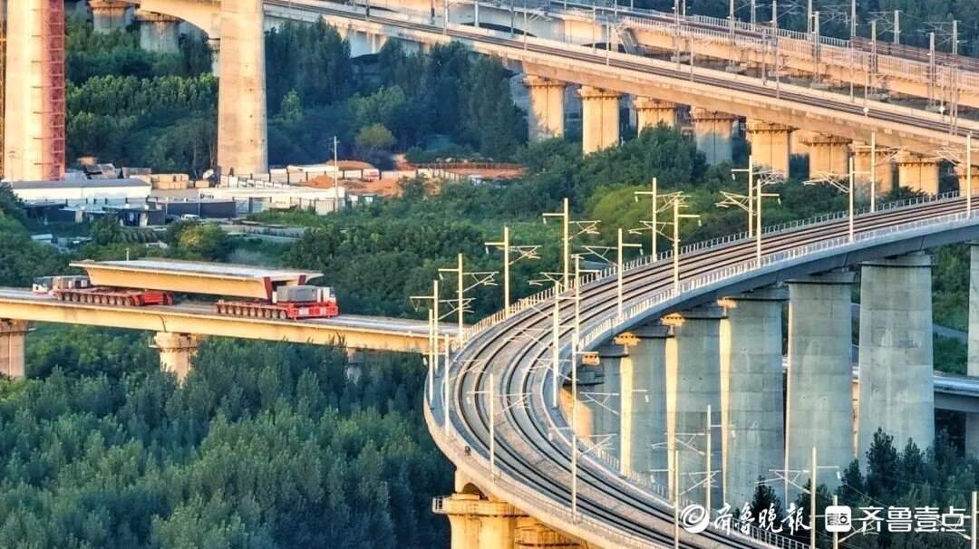 跨黄通道21处、高铁通达366城!济南筑牢全国枢纽地位