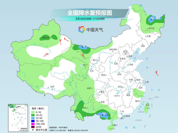 四川盆地酷热持久 北方新一轮降水过程上线
