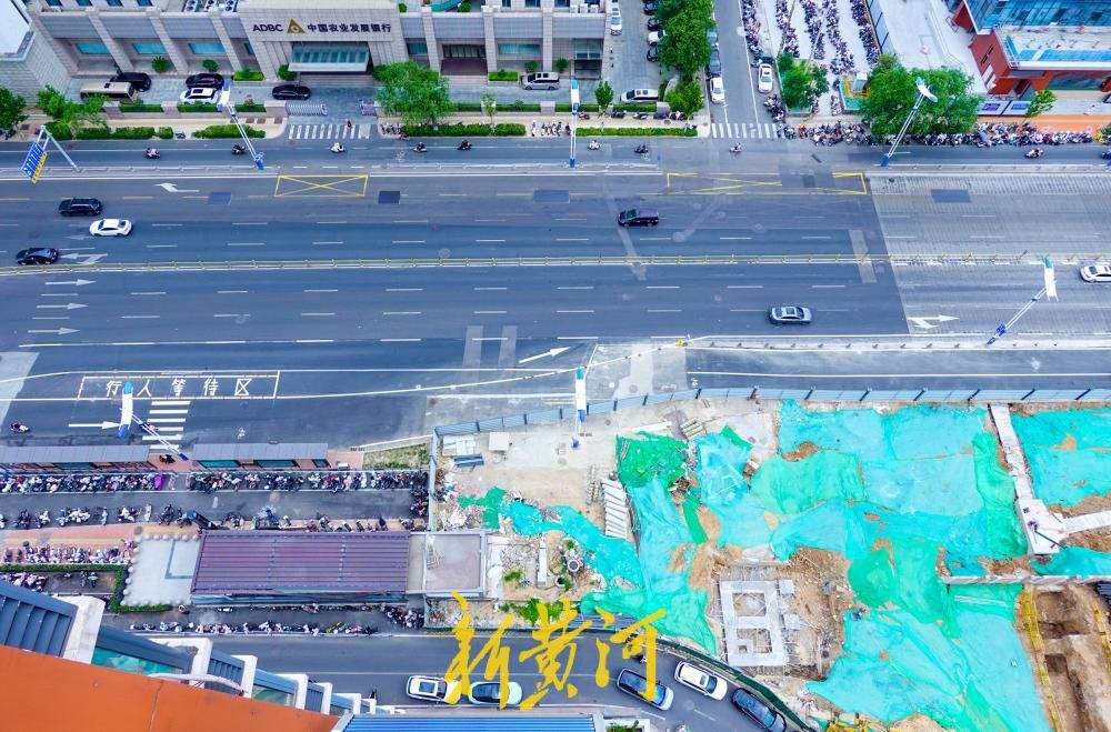 项目强省会｜地铁4号线八一立交桥站出入口周边进入地面恢复阶段