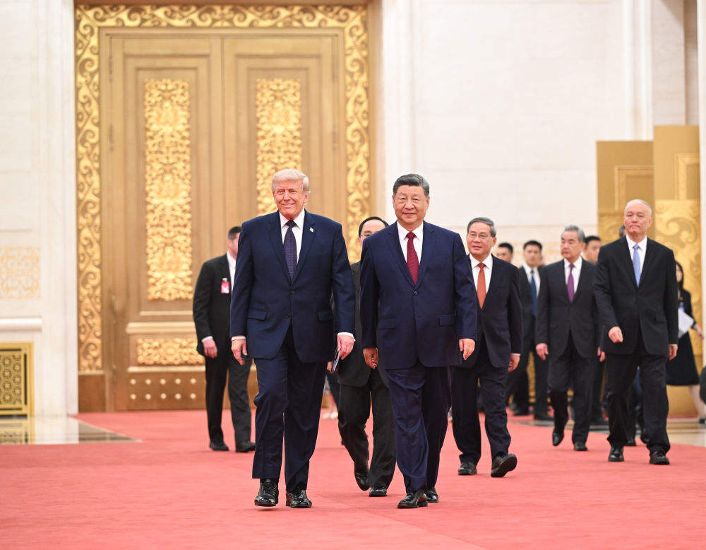 “需要共同书写的时代答卷”——习近平主席同特朗普总统会晤侧记