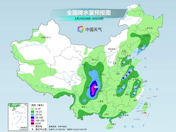 大暴雨、特大暴雨 今明两天这一区域重点防范