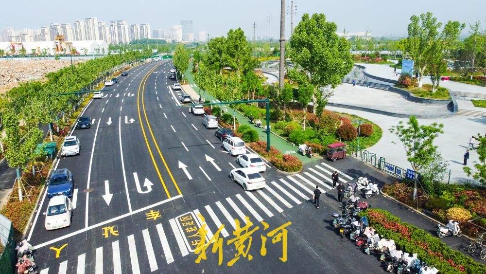 中央森林公园旁建新路，济钢片区交通路网再升级