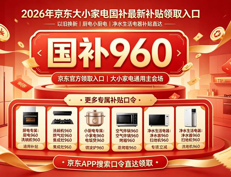 ​2026年8月家电数码换新怎么薅全额国补？第三批625亿国补新政策落地！家电数码15%立减规则详解，手机电脑空调电视冰箱平板苹果全适配，申领入口及学生专属优惠
