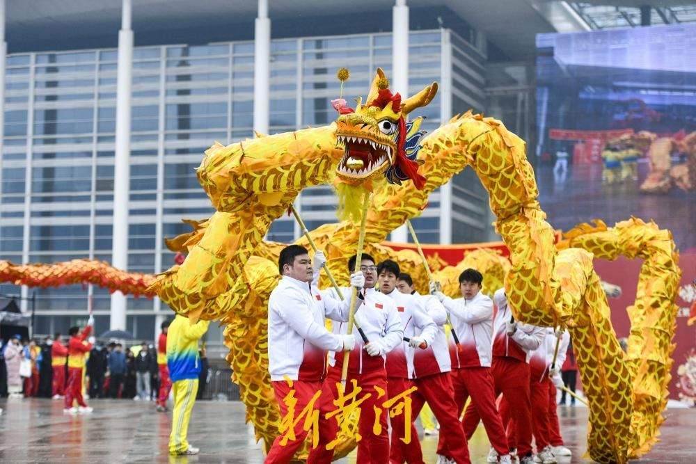 龙腾狮跃闹新春 济南年俗文化节火热上演