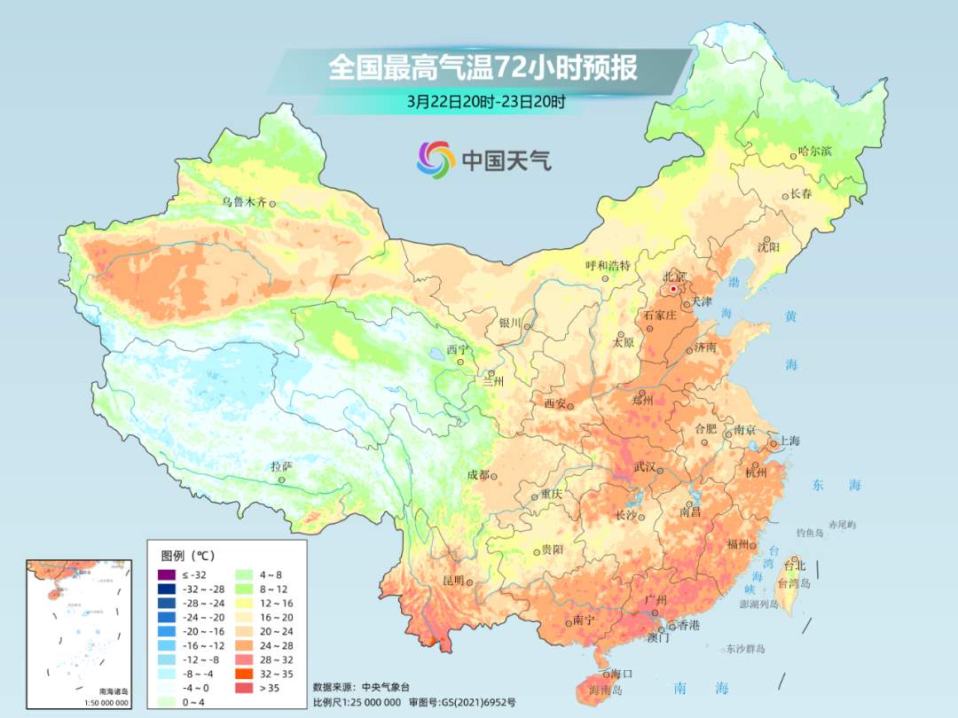 这些地方暖热直奔常年5、6月，下周冷空气将会杀个回马枪