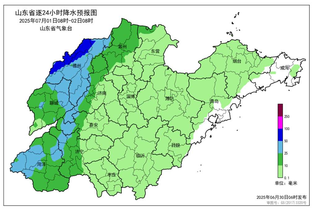 山东“雨雨雨”模式还要持续3天 周四起高温“唱主角”