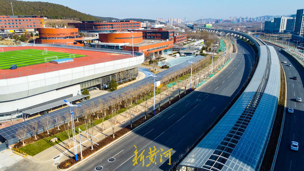 济南地铁8号线地下地上段完成衔接 经十东路将恢复双向12车道通行