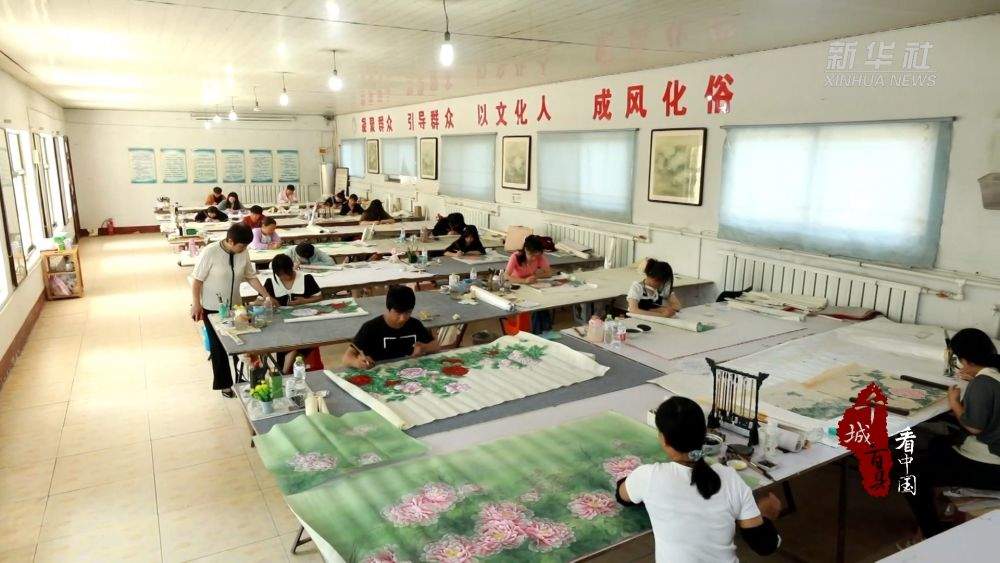 千城百县看中国·赏花季｜山东巨野：牡丹盛开 工笔凝芳