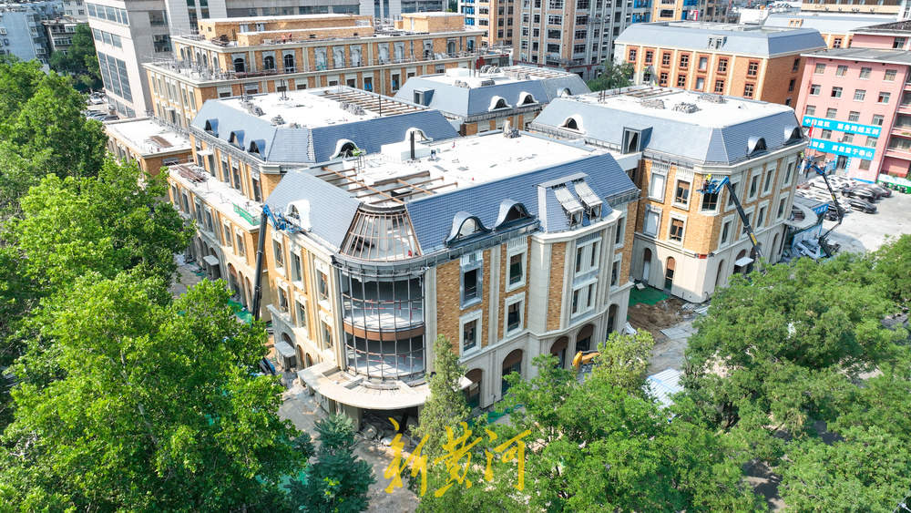 老商埠城市更新 济南宾馆地块上新妆