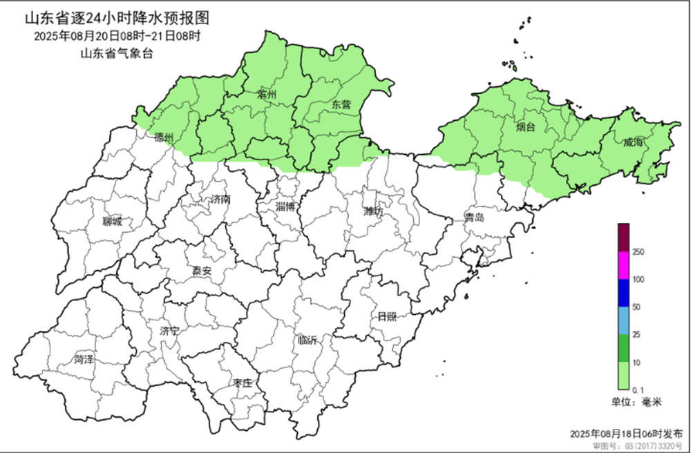 未来三天山东中北部地区多雷阵雨天气 18日6时解除暴雨蓝色预警
