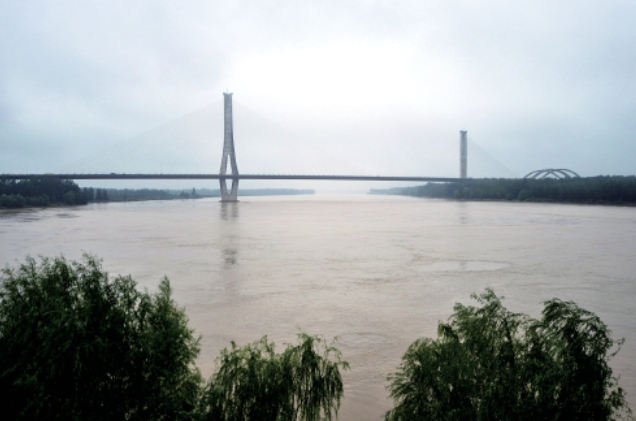 黄河山东段迎来持续性大流量行洪过程