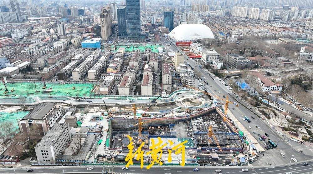 项目强省会｜济南洪楼TOD城市更新加速，京东MALL首店年内亮相