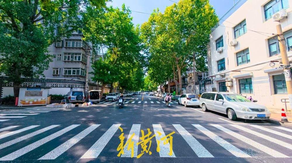 槐苑文化体育公园周边道路焕新升级