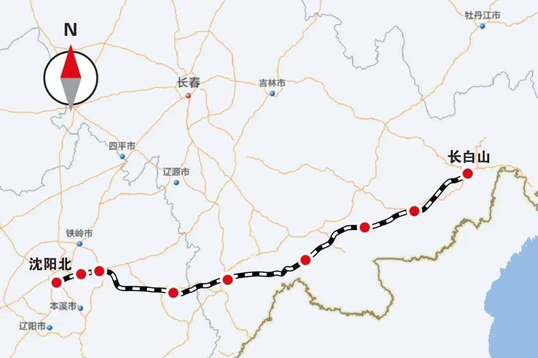 沈白高铁要来了！辽宁省将实现“市市通高铁”
