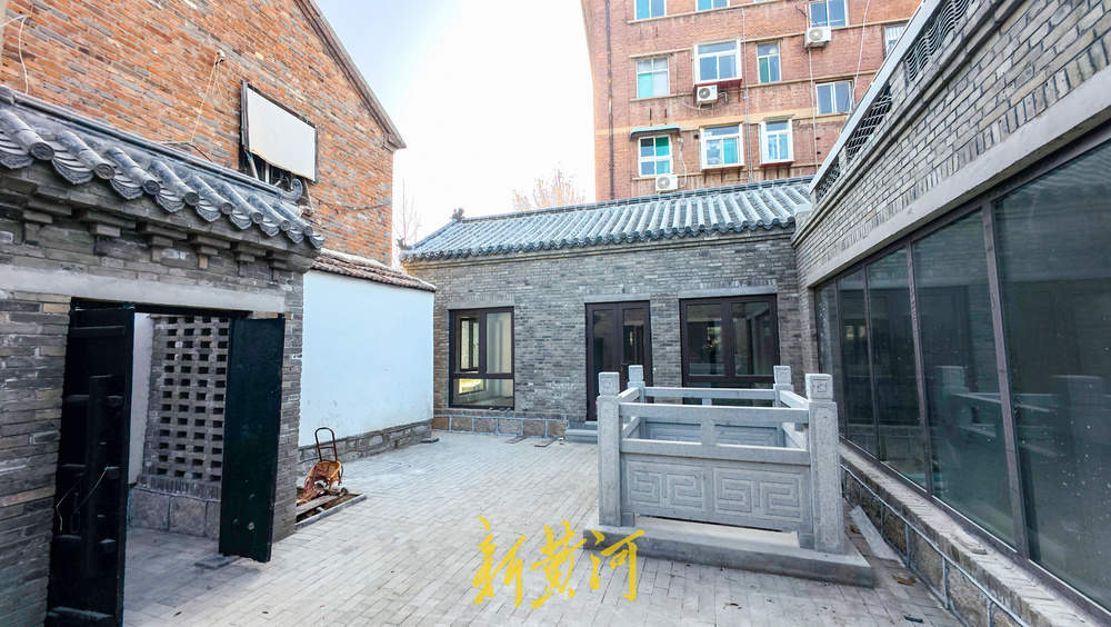 济南同元楼老建筑修缮完成 地下水渠重现天日