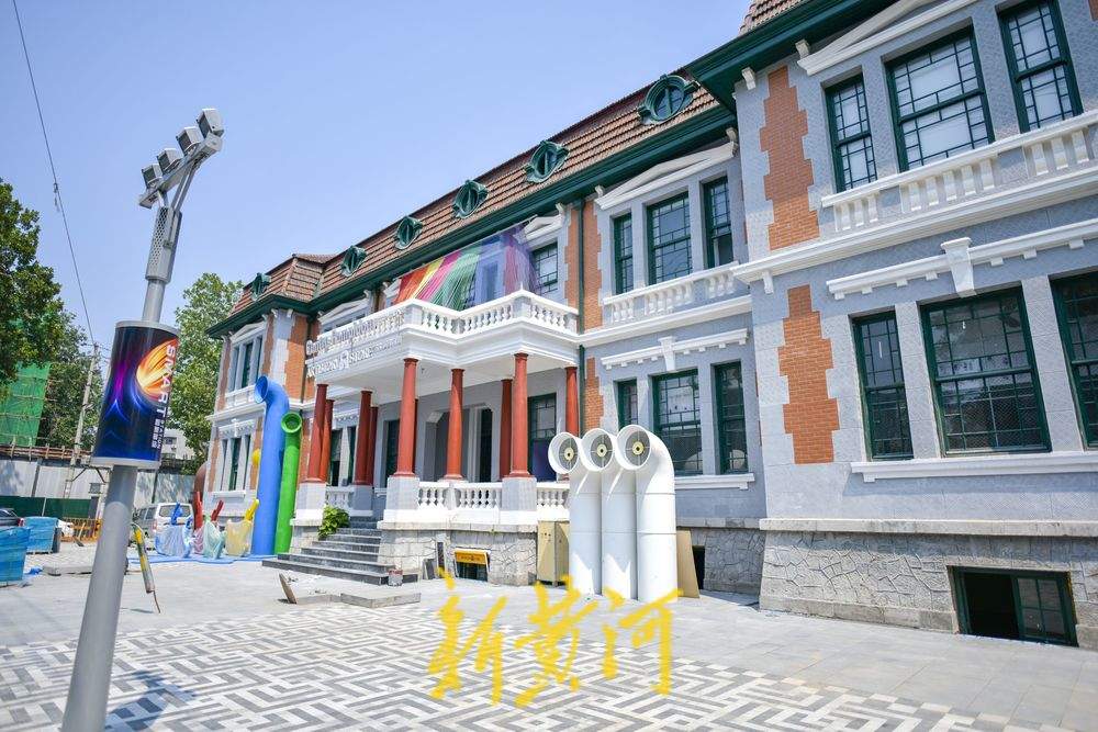商埠老建筑变身艺术中心 新版广智里亮相“济南1904”街区