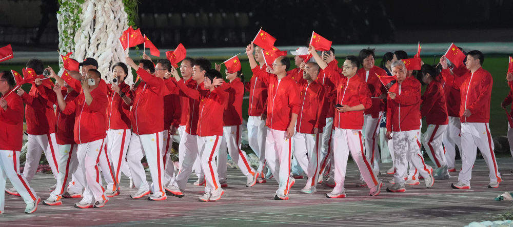 中国残疾人体育代表团创造亚残运会境外参赛最好成绩