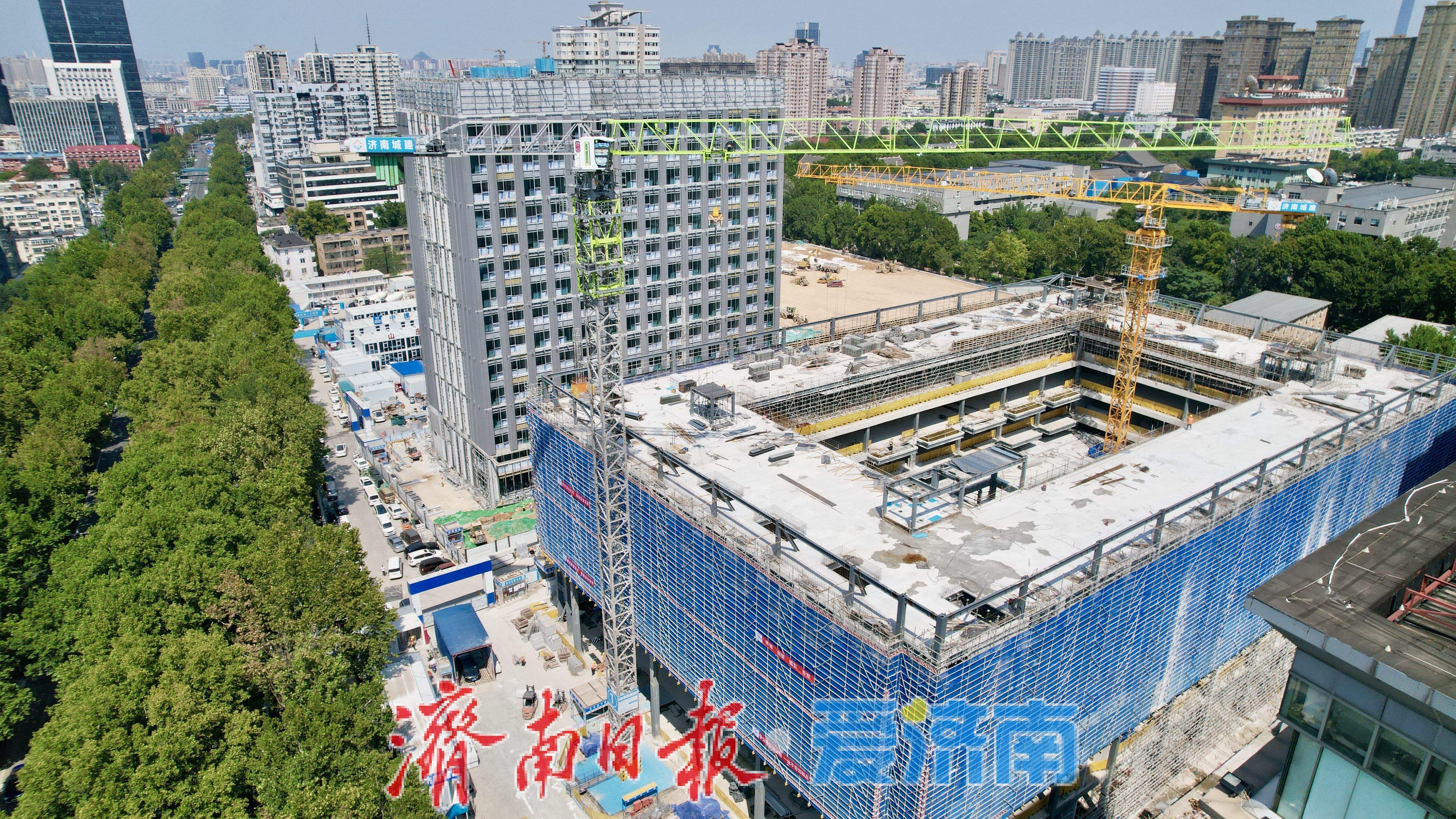 项目强省会｜基建升级焕新校园风貌，山师千佛山校区重点项目建设提速增效
