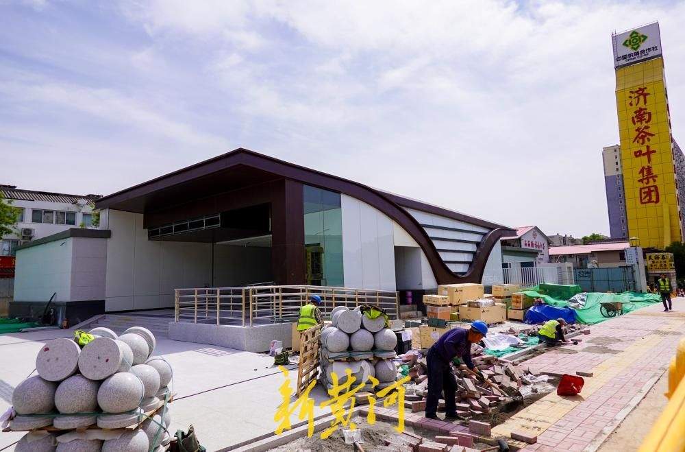 老屯站新增南侧出入口 济南地铁2号线与6号线将实现换乘