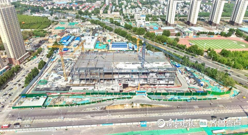 济南山姆会员商店项目计划6月底前完成主体结构封顶