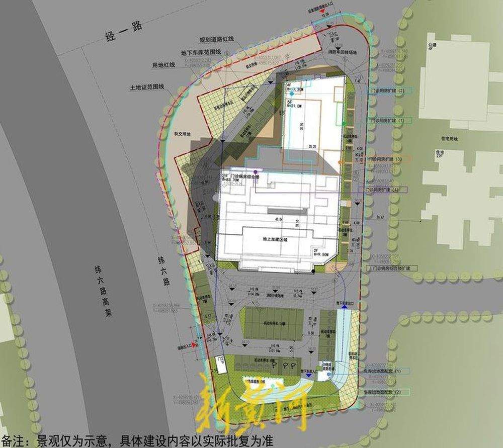 济南市第二人民医院院区改造提升，建设地为原市疾控办公地