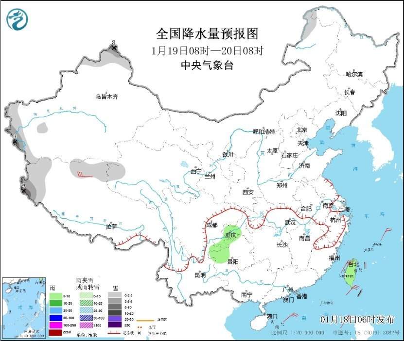 中央气象台：全国大部地区以晴或多云天气为主