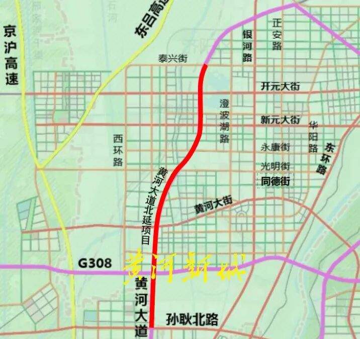 济南黄河大道北延项目全速推进 直通济阳区