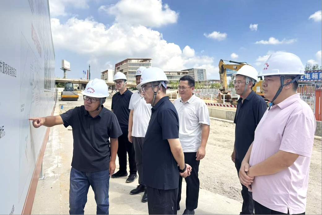 王智带队赴烟台市龙烟铁路市域化改造工程项目督导检查