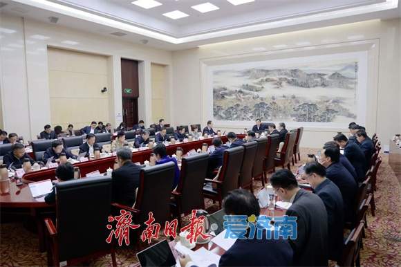 市委常委会召开会议 学习贯彻习近平总书记重要讲话精神 研究数智济南建设等事项