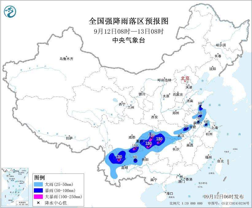 中央气象台发布大风、暴雨双预警 这些地区将有短时强降水