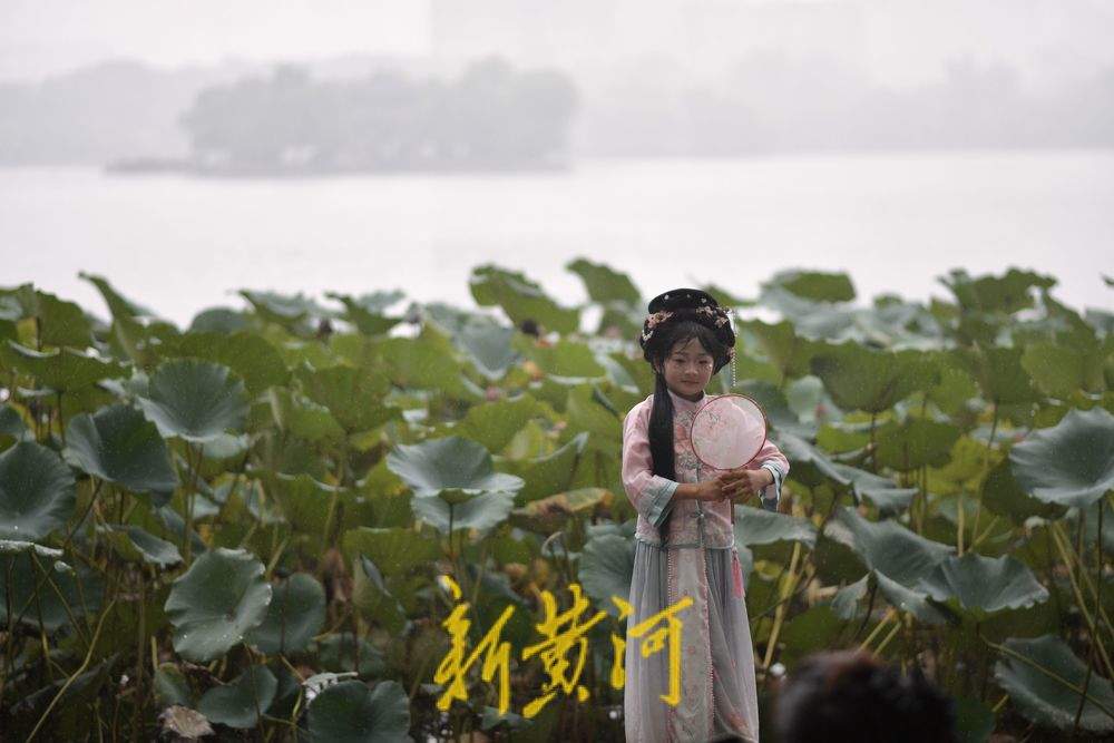 绵绵细雨中 大明湖如烟雨江南