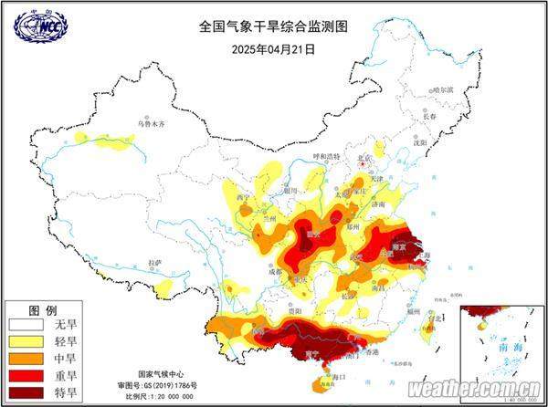 强降雨区域转移 多地有暴雨大暴雨 南方降水增多