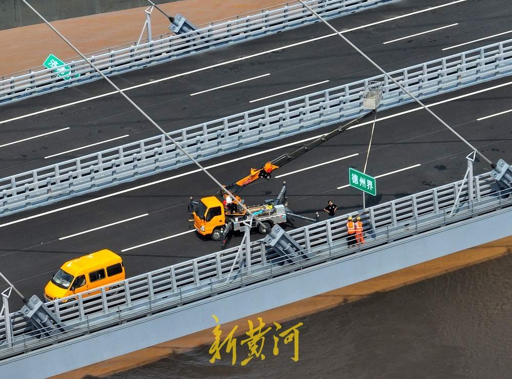 项目强省会｜京台高速公路齐济段改扩建项目黄河特大桥顺利完工