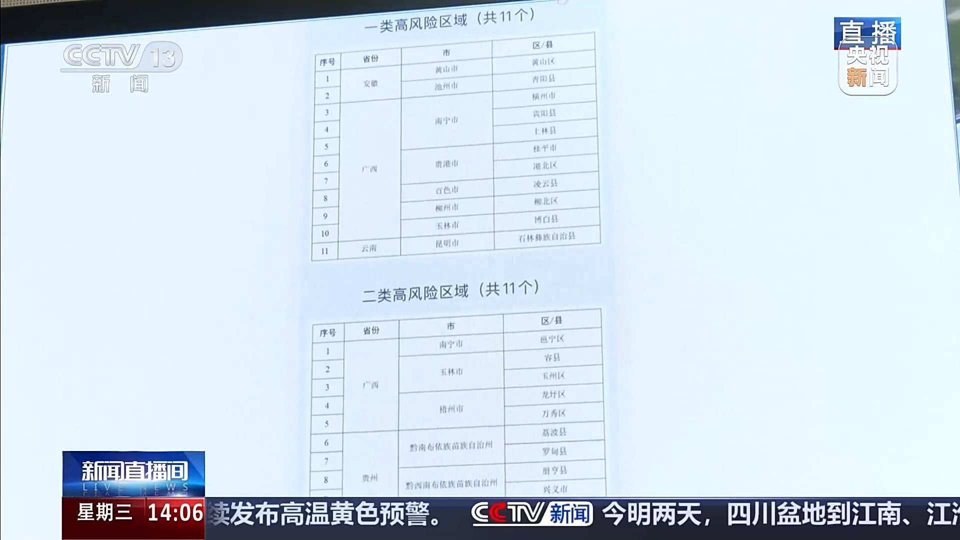 皖桂云多地降雨超15天 公路交通存在高风险