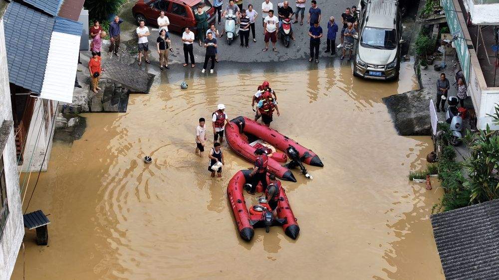 洪峰过境重建家园——广西柳州一线防汛抗灾直击