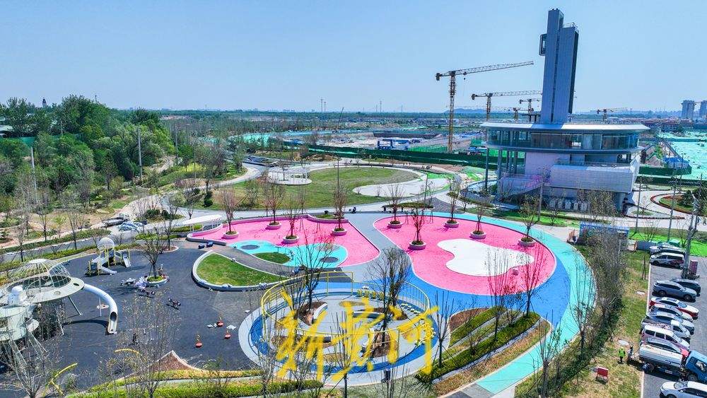 集运动健身自然景观为一体，黄河畔新建绿地公园打造市民休闲好去处