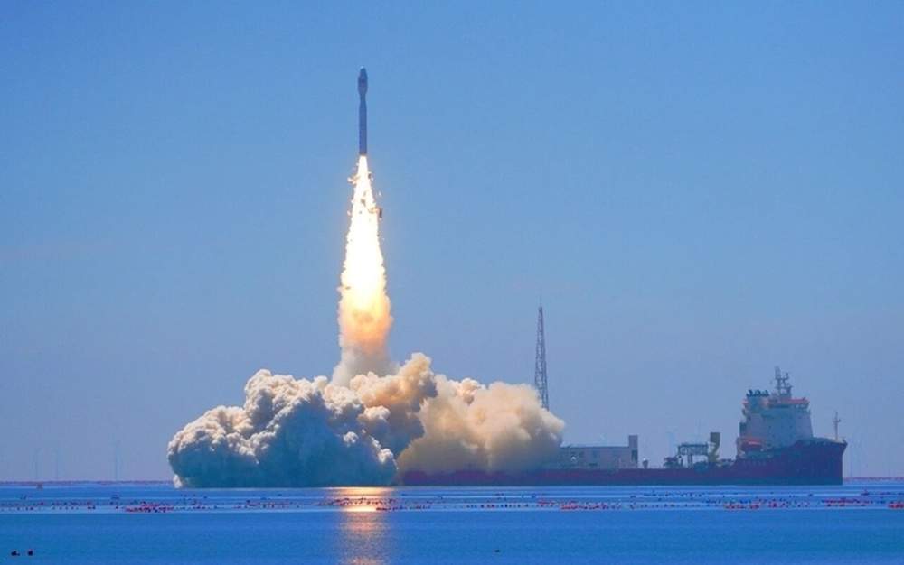 一箭双星！海阳实现“船、箭、星”本地全链条海上发射