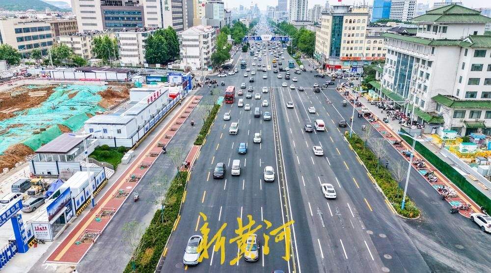 项目强省会｜济南经十路山师东路段恢复双向十车道，地铁4号线沿线道路加速“复原”
