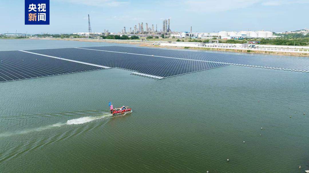 就在青岛!我国首个海水漂浮式光伏项目建成投用