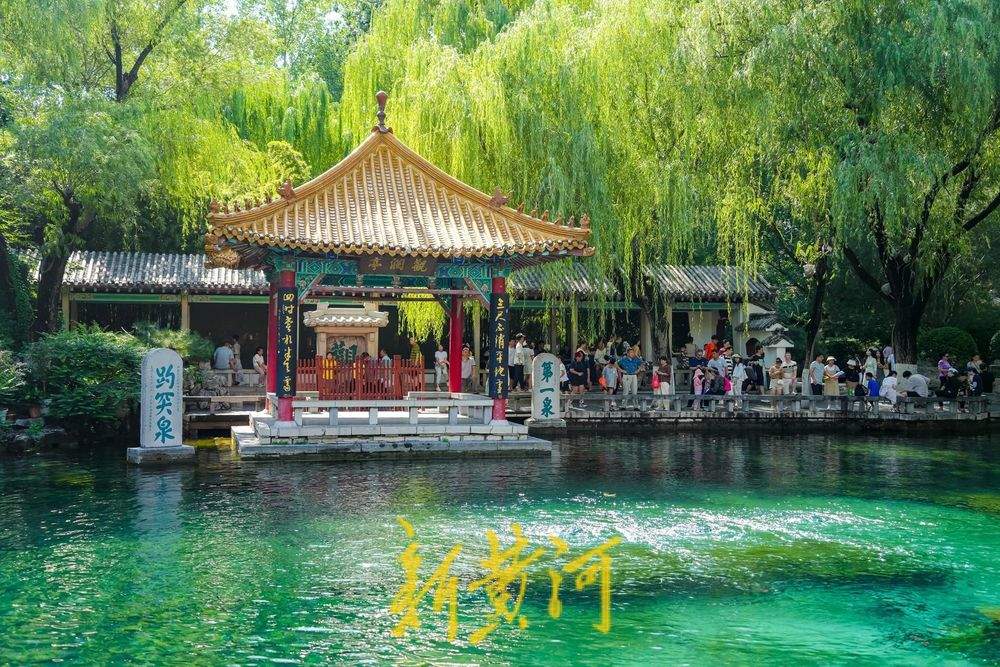 泉水水位节节高!趵突泉再涨7厘米,主汛期已“长高”70厘米