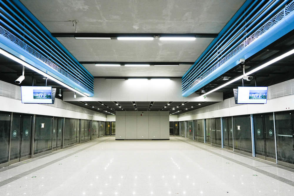 济南轨道交通6号线西段建设加快推进,4座车站站内实景抢先看