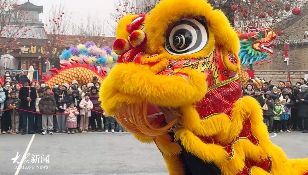 济南上新街舞狮｜非遗×街舞，元宵最燃名场面