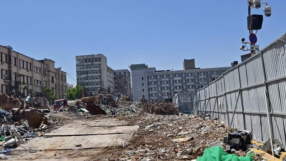 天龙大厦全面拆除“清零”，记者现场探访