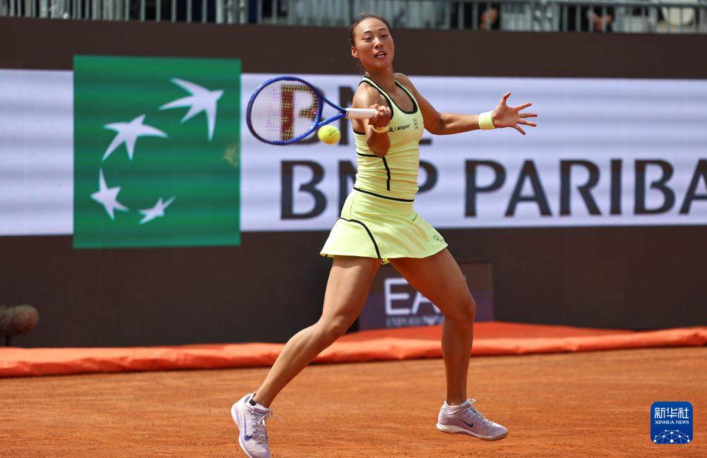 WTA1000罗马站：郑钦文晋级