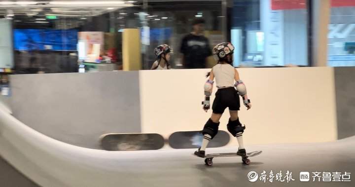 “奥运热”带火滑板运动，这个夏天济南多了一群“追风者”