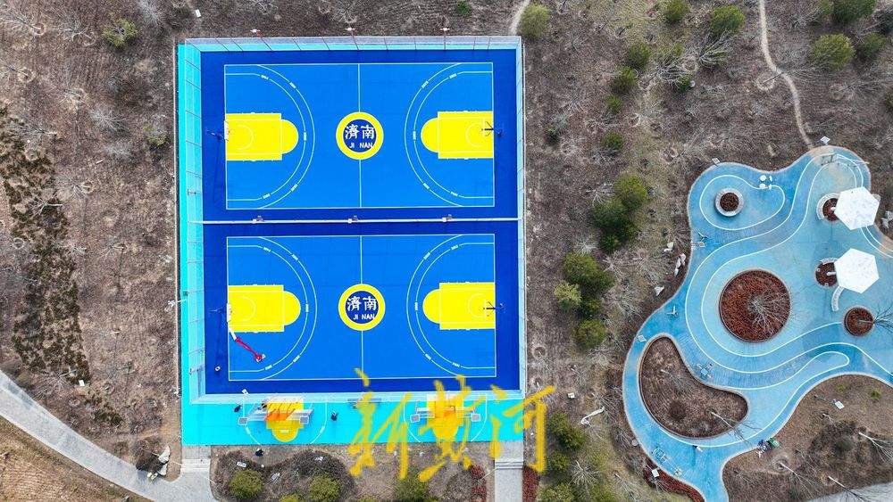 兴隆公园运动场地初具规模 打造济南城市运动新地标