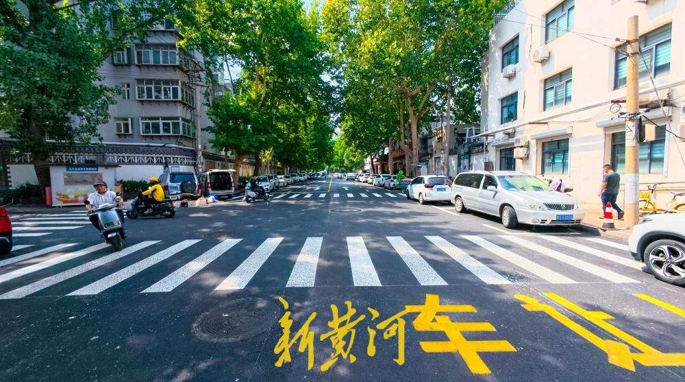 槐苑文化体育公园周边道路焕新升级