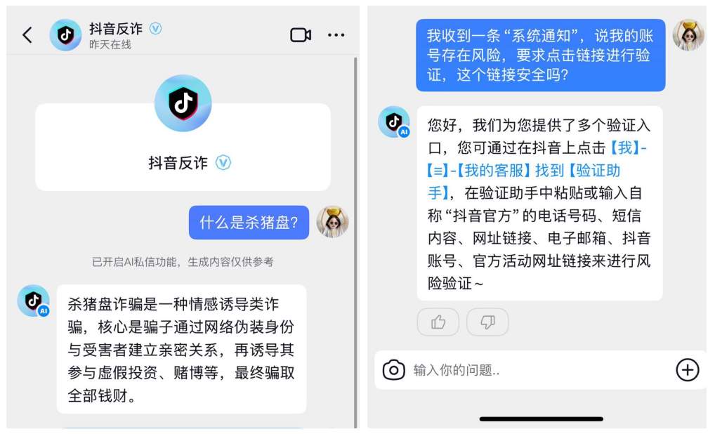 与验证助手形成“组合拳”，抖音推出全天候智能答疑